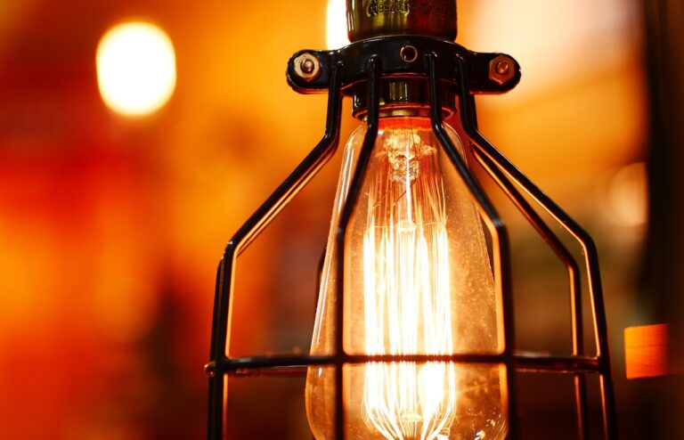 edison bulb, lightbulb, lighting